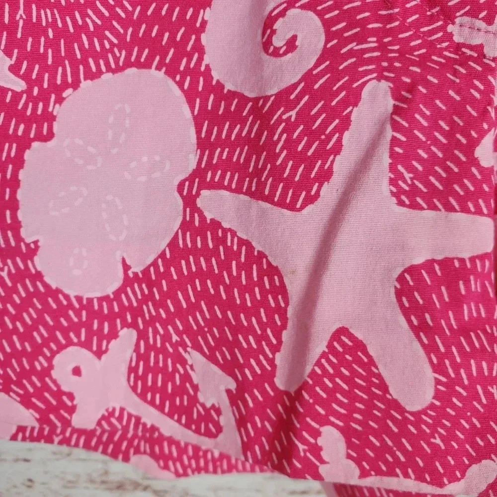 Lilly Pulitzer Womens Size 0 Pink Anchor, Sea Shell, Starfish Print Shorts - Picture 4 of 10